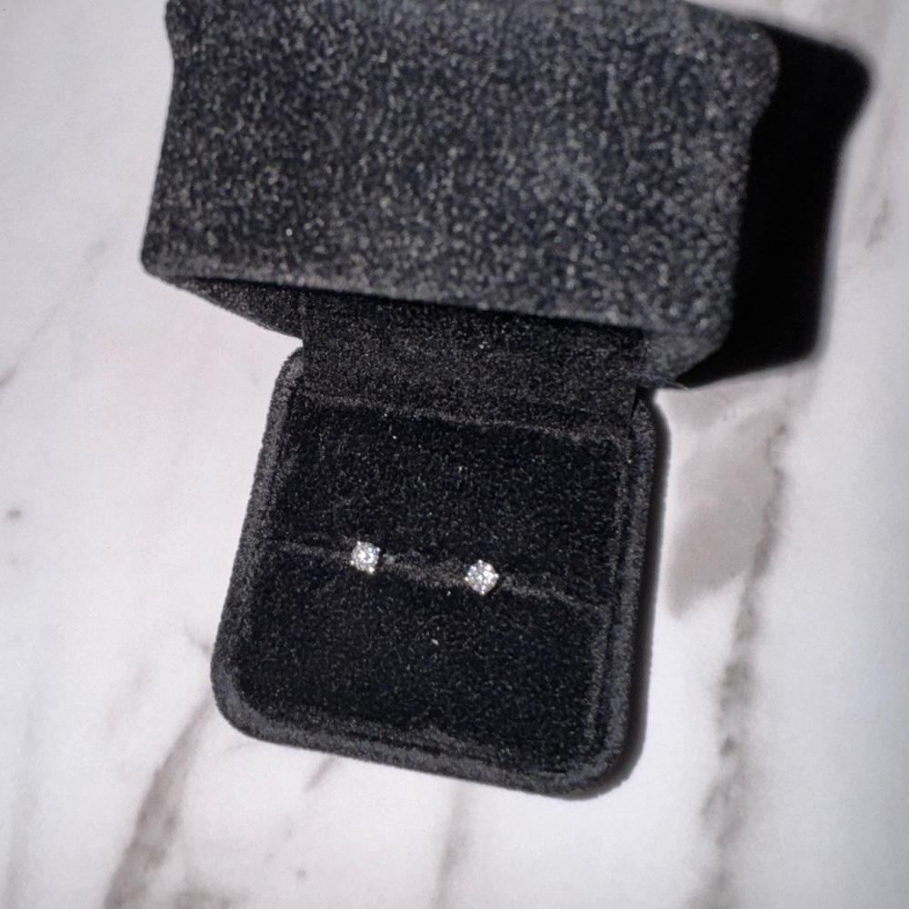 Elegant Silver Stud Earrings